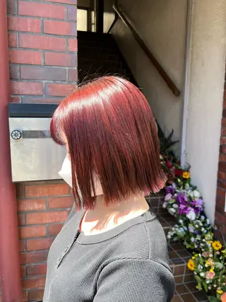 カラー 久永 菫のヘアスタイル