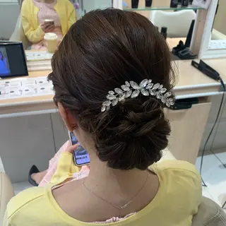 ロング ヘアアレンジ 宮永 璃沙のヘアスタイル