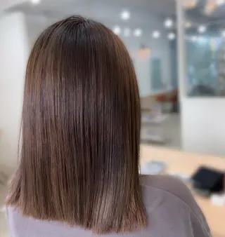 ミディアム Angelica manaのヘアスタイル