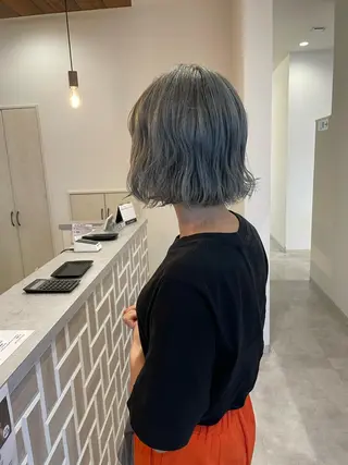 ショート カラー riddle hair(駒生)所属・山越 美裕樹のヘアスタイル