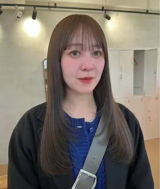 セミロング 🫧レイヤー/暖色 /ベージュMAI🫧のヘアスタイル