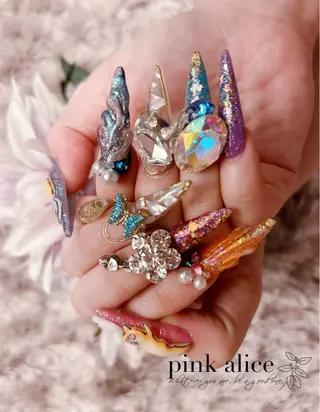 ネイル nail salon Pink Aliceのネイルデザイン