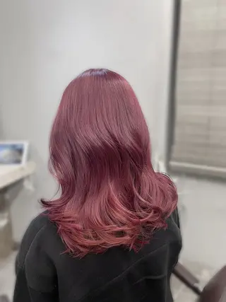 セミロング haruna🤍 中韓mix✨のヘアスタイル