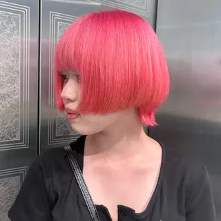 カラー 中山くるみ/ NORA UMEDAのヘアスタイル