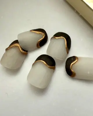 ネイル Go Today shaire salon 吉祥寺Glint店所属・【🌿シンプル/上品 】MizuKi🫧のネイルデザイン