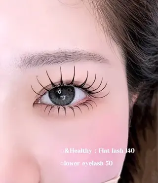 マツエク・マツパ YK フクザワ所属・YK マツエクのマツエク・マツパデザイン