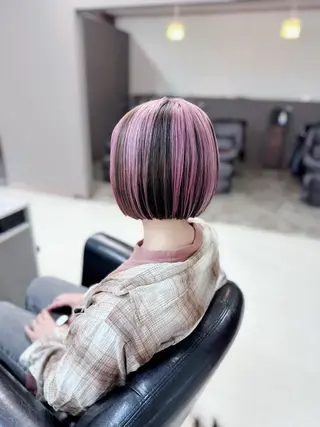 ショート カラー YURI ✨のヘアスタイル