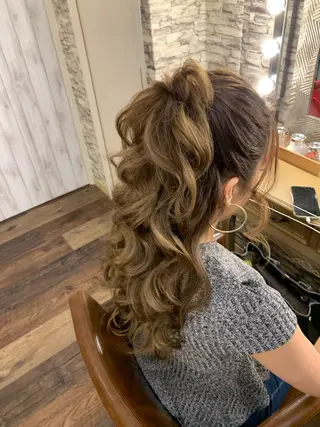 ヘアアレンジ hair make  Lucciのヘアスタイル