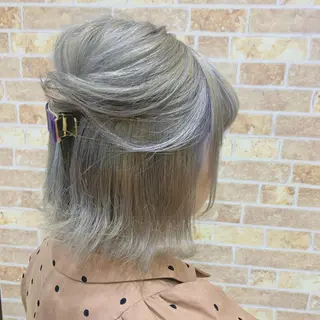 ショート カラー ヘアアレンジ 古沢 みづきのヘアスタイル