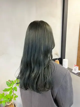 ロング カラー miyu /レイヤー/ブリーチのヘアスタイル