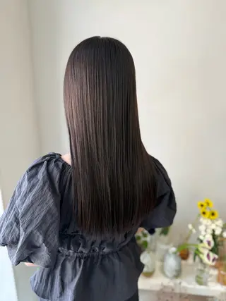 カラー 🌷花屋併設サロン 荘司麻百合◌˳𓇬のヘアスタイル