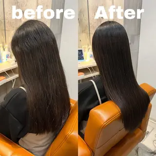 ロング 大宮縮毛矯正の達人 コガワラのヘアスタイル