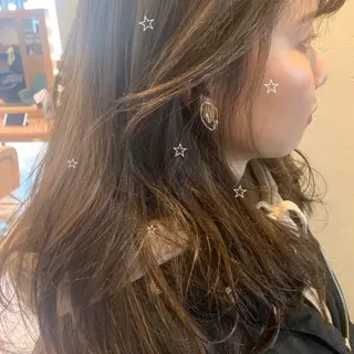 セミロング Lond fleur 大宮  ロンドフルール所属・石畑結華 Lond店長のヘアスタイル
