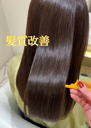セミロング カラー CYAN.栄店所属・パーマ/髪質改善 【榎本千夏】のヘアスタイル