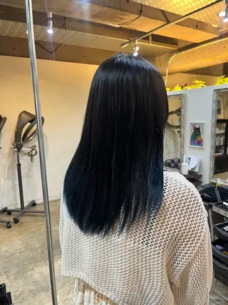 カラー 松原 樹里のヘアスタイル