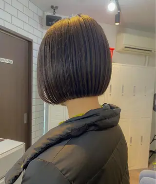 ショート ボブとパーマの達人 美容室難民の方は是非のヘアスタイル