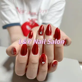 ネイル L&Y Nail🎀 思雪のネイルデザイン
