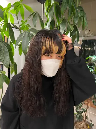 ロング カラー REFLECTION所属・ハイトーン /レイヤー/ふみやのヘアスタイル