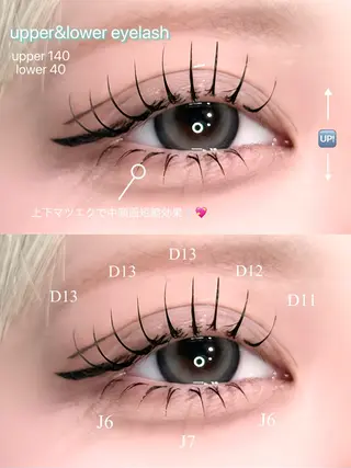 マツエク・マツパ 🍬fein. Yumina🍬のマツエク・マツパデザイン