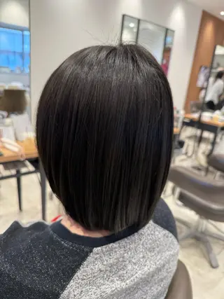 ショート 髪質改善カラー ゆづきのヘアスタイル