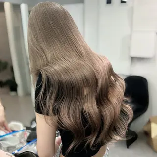 ロング カラー PELE所属・🐹ミルクティー ‼️✊🏻yuiのヘアスタイル