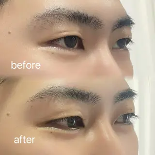 メンズ アイブロウ Le Riad名古屋 栄💫馬渕奈恵💫のマツエク・マツパデザイン