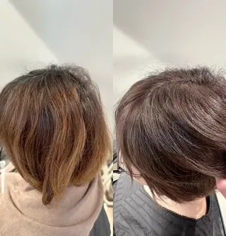 ショート 大人女子ショート 髪質改善山口耕祐のヘアスタイル