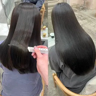 ロング iru所属・透明感，髪質改善の プロ☝🏻前田俊樹✨のヘアスタイル