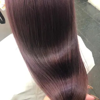 セミロング カラー ヘアアレンジ ✨艶髪満足度◎✨ 菅沼 麻衣子のヘアスタイル