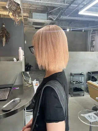 ショート qulim所属・qulim【クリム】 /ハイトーン/海音のヘアスタイル