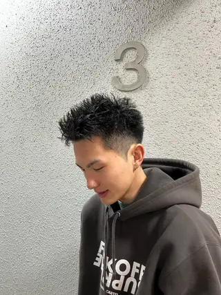 ショート 中川 蓮のヘアスタイル
