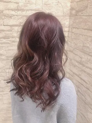 セミロング ヘアアレンジ 久保田 茜のヘアスタイル