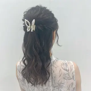 ロング ヘアアレンジ 🩶ヘアセット Ayaha🩶のヘアスタイル