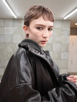 ショート カラー ブリーチ/似合わせ Kaito🦕/栄のヘアスタイル