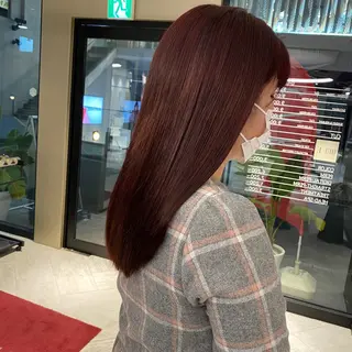 セミロング カラー かりん 🤍のヘアスタイル