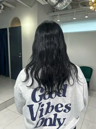 セミロング 髪質改善/まつパ👀 himari🌻のヘアスタイル