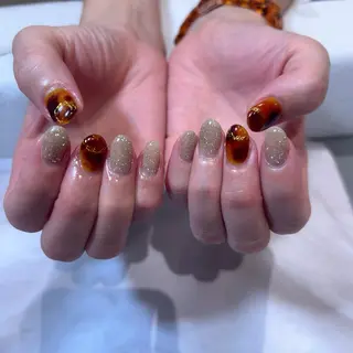 ネイル hair&make EARTH coiffure beaute 龍ケ崎店所属・神嵜 明日香のネイルデザイン