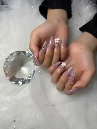 ネイル COSMOS モカのネイルデザイン