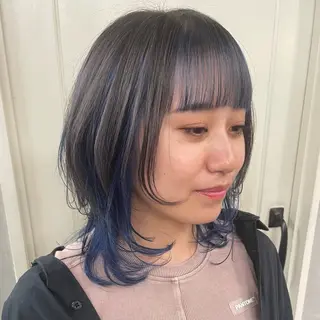 ミディアム カラー RorriM natsuのヘアスタイル