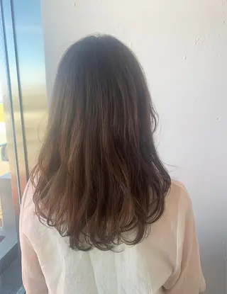 ミディアム カラー Sana / 韓国ヘア / カラーのヘアスタイル