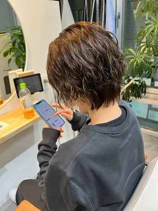 ショート パーマ レイヤーカット/韓国 ヘア/ honokaのヘアスタイル