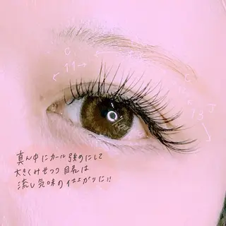 マツエク・マツパ Abientot Kannaのマツエク・マツパデザイン