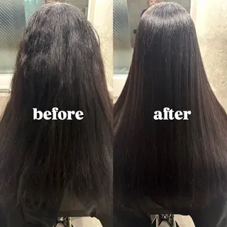 ロング ii所属・縮毛矯正 /新宿【あまね】のヘアスタイル