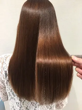 ロング GRITTERs 泉中央店所属・ロング/小顔レイヤー /カットモデル泉中央のヘアスタイル