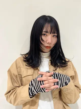 ロング カラー メンズカット/縮毛 yutsuki ☻のヘアスタイル