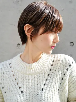 ショート カラー パーマ ヘアアレンジ メンズ キッズ cecil hair 難波店所属・髪質改善透明感カラー /SHOGO☀️のヘアスタイル