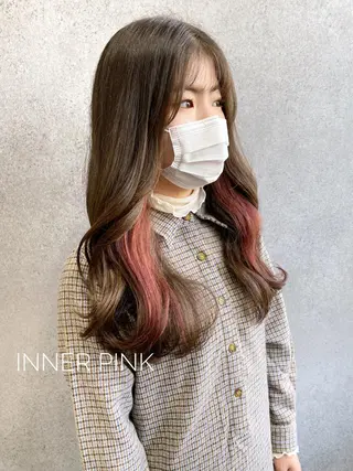 ロング カラー clomus所属・YUKA艶髪 🌸寛ぎ部屋のヘアスタイル