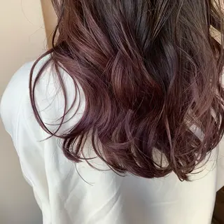 ロング カラー ボブウルフ／ボブ Satsuki【名駅のヘアスタイル