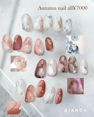 ネイル Bianca笹塚🩵 UMEHARAのマツエク・マツパデザイン