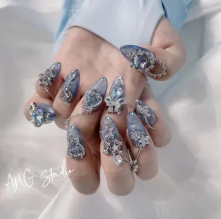 ネイル ANG アクリル スカルプ専門🌸のネイルデザイン